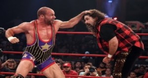Kurt Angle vs Mick Foley