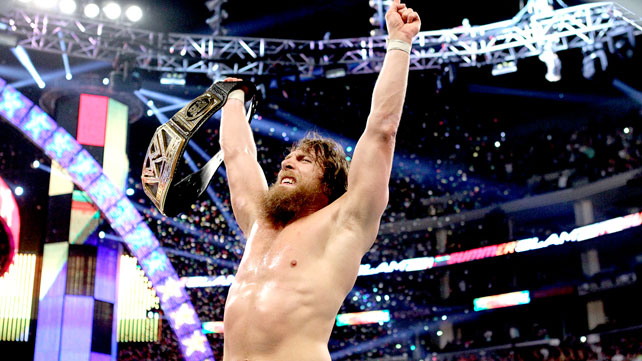 Daniel Bryan WWE champion.