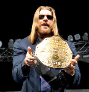 Triple H World title