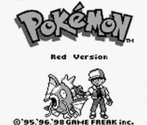 Pokemon Red Title Screen