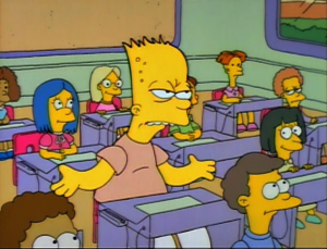 Bart Repeats the 8th Grade