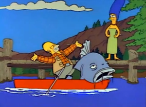 Homer Catches General Sherman