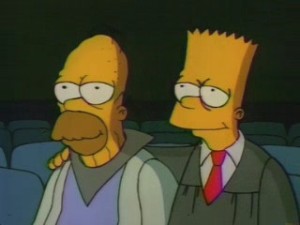 Future Homer & Bart Itchy & Scratchy The Movie