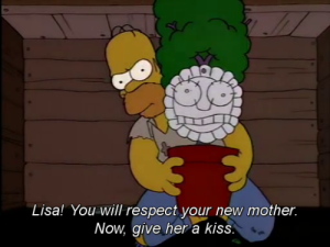 Marge Plant The Simpsons