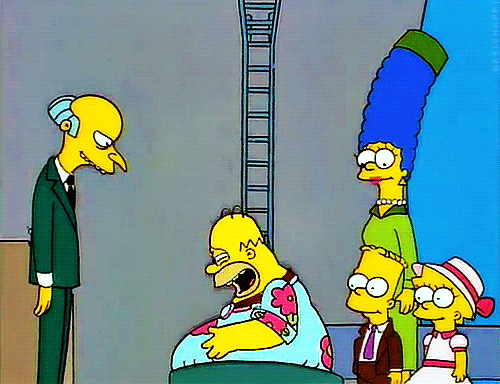 Obese Homer Stops Nuclear Explosion - King-Size Homer