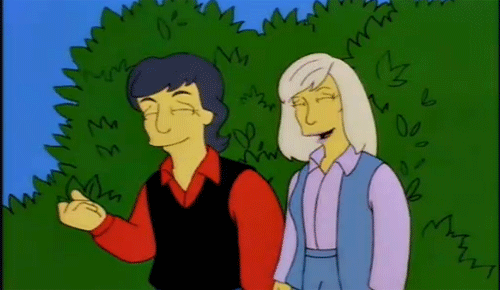 Paul & Linda McCartney - The Simpsons