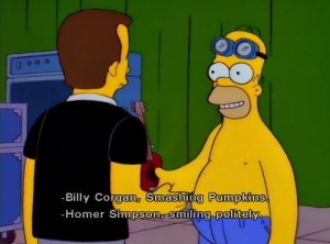 Homer Simpson & Billy Corgan - Homerpalooza