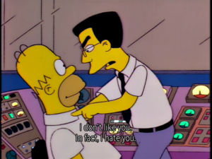 Frank Grimes & Homer- Homer's Enemy