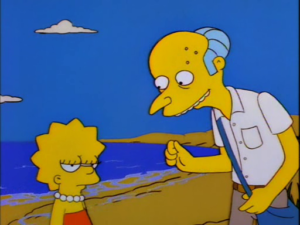 the-old-man-and-the-lisa Mr. Burns